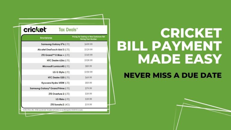Never Miss a Due Date Cricket Bill Payment Made Easy